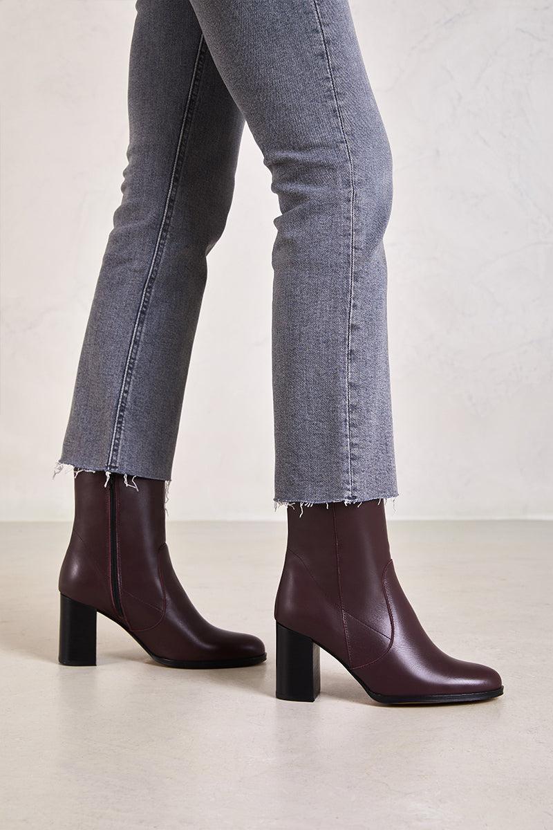 Bryan shoes Vino - Botín CHIARA Descuentos del mes