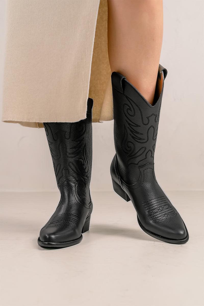 Bryan shoes Total black - JANDRA Envío gratis