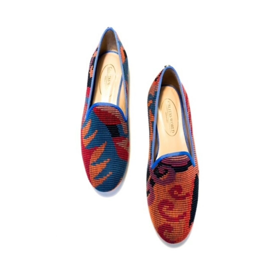 Calita Shoes ​LOAFERS NEEDDLEPOINT CERDENYA