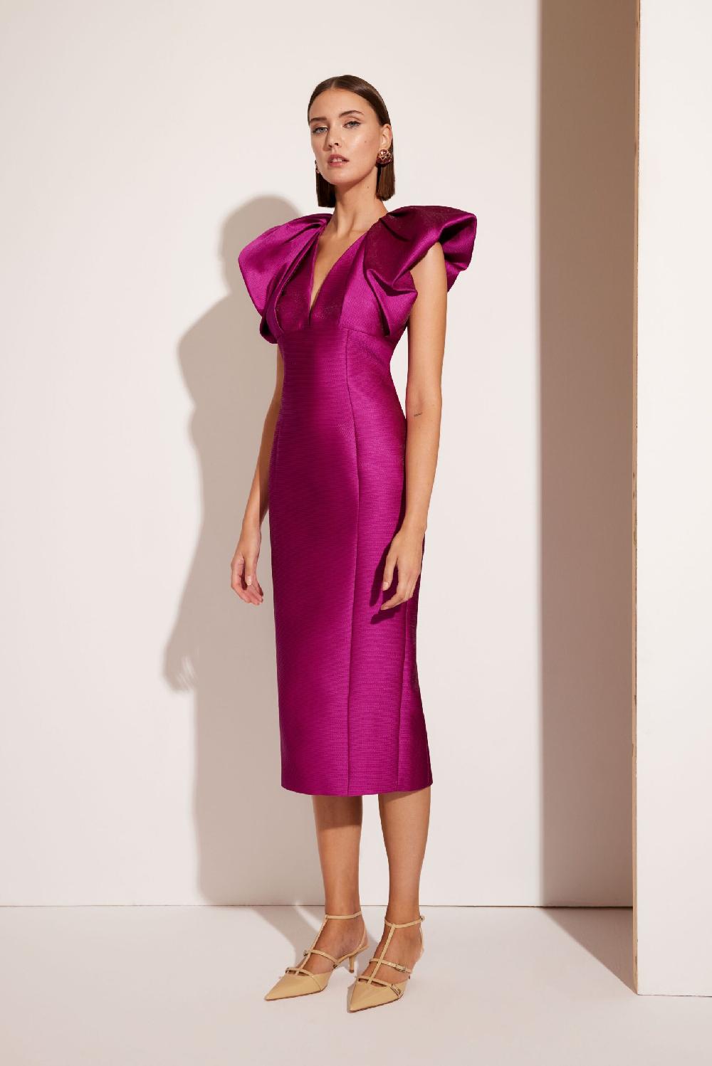 Carla ruiz Ref. 51540 Vestido midi s/mangas