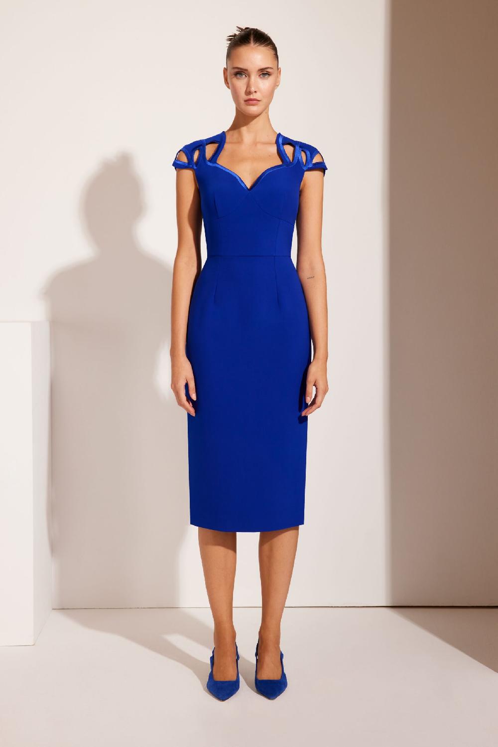 Carla ruiz Ref. 51514 Vestido troquelado Envío internacional gratuito