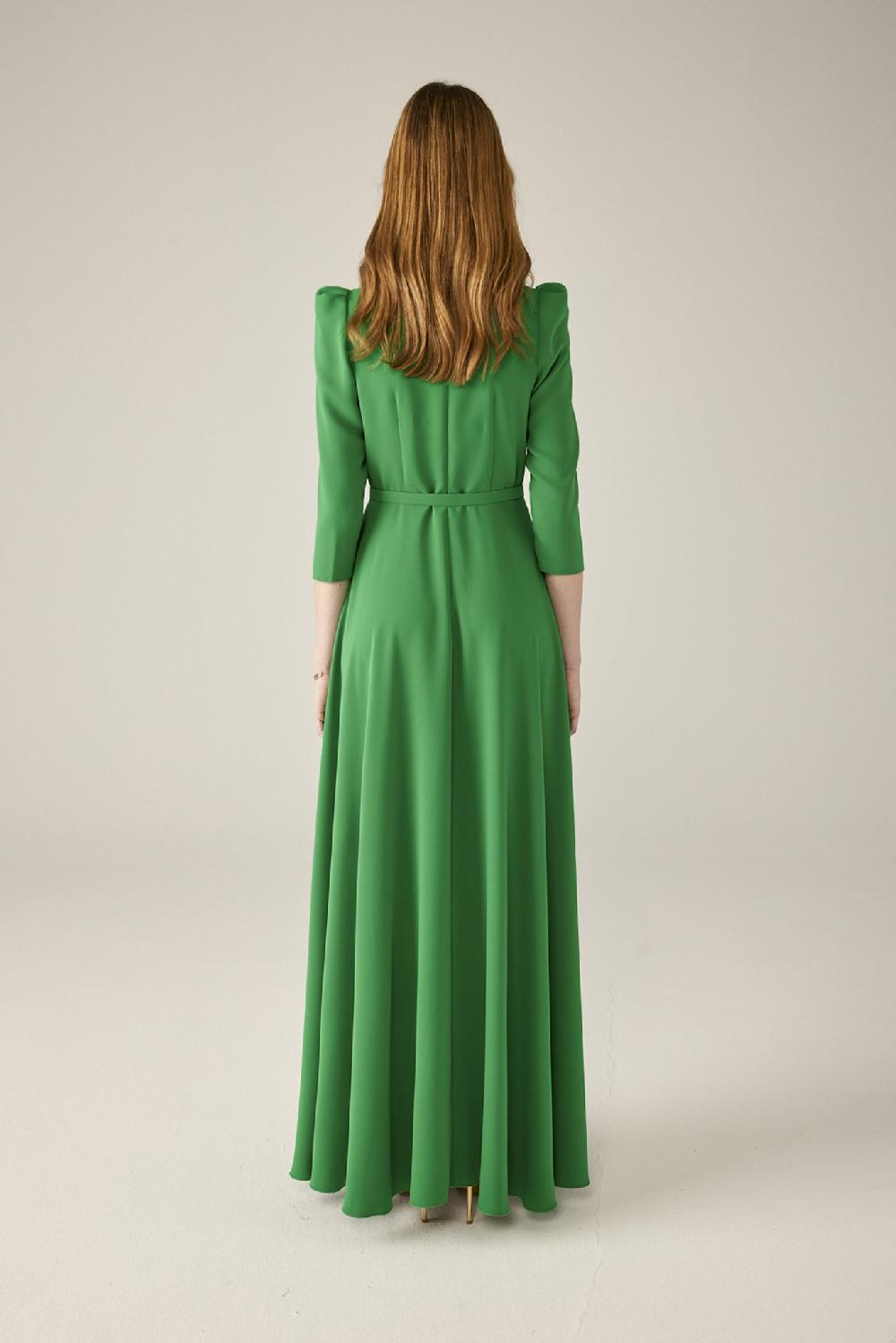 Carla ruiz Ref. 51014 Vestido largo cinturon Ofertas de temporada