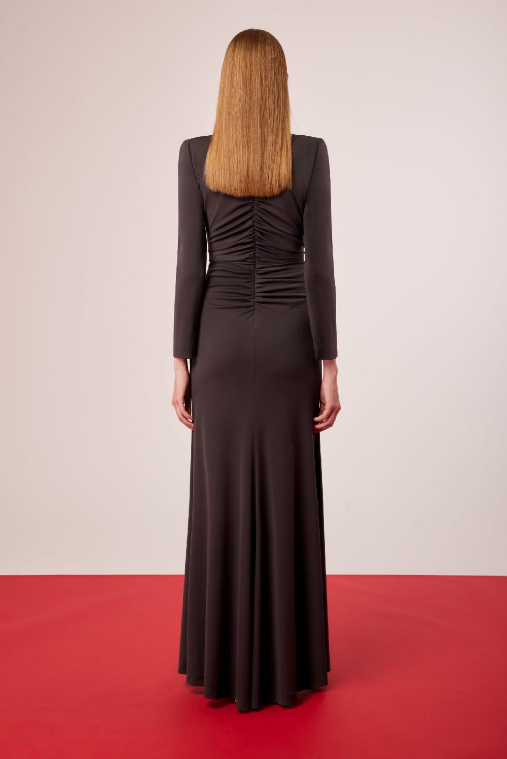 Carla ruiz Ref. 51682 Vestido largo pieza metal Rebajas top