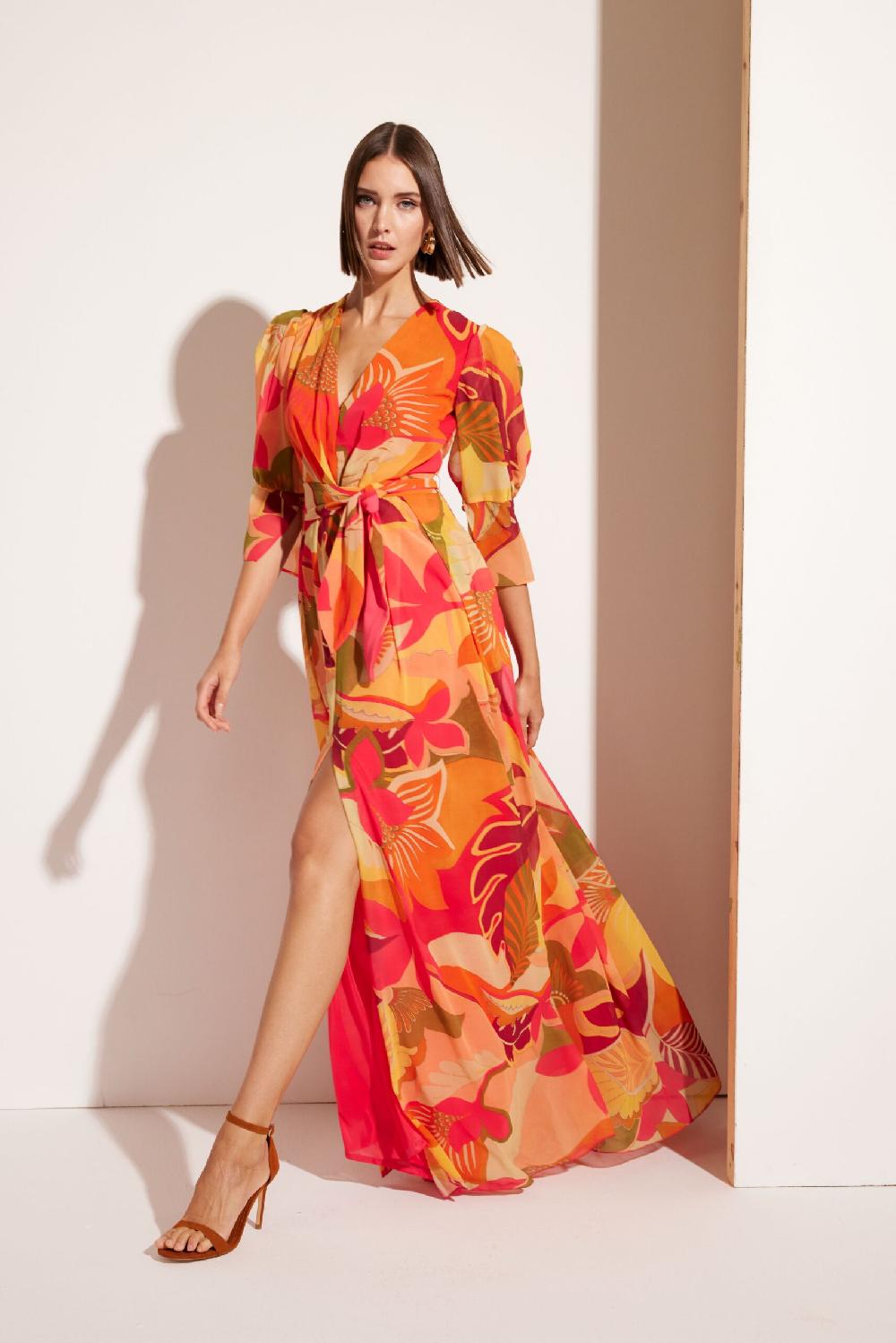 Carla ruiz Ref. 51630 Vestido largo cinturon