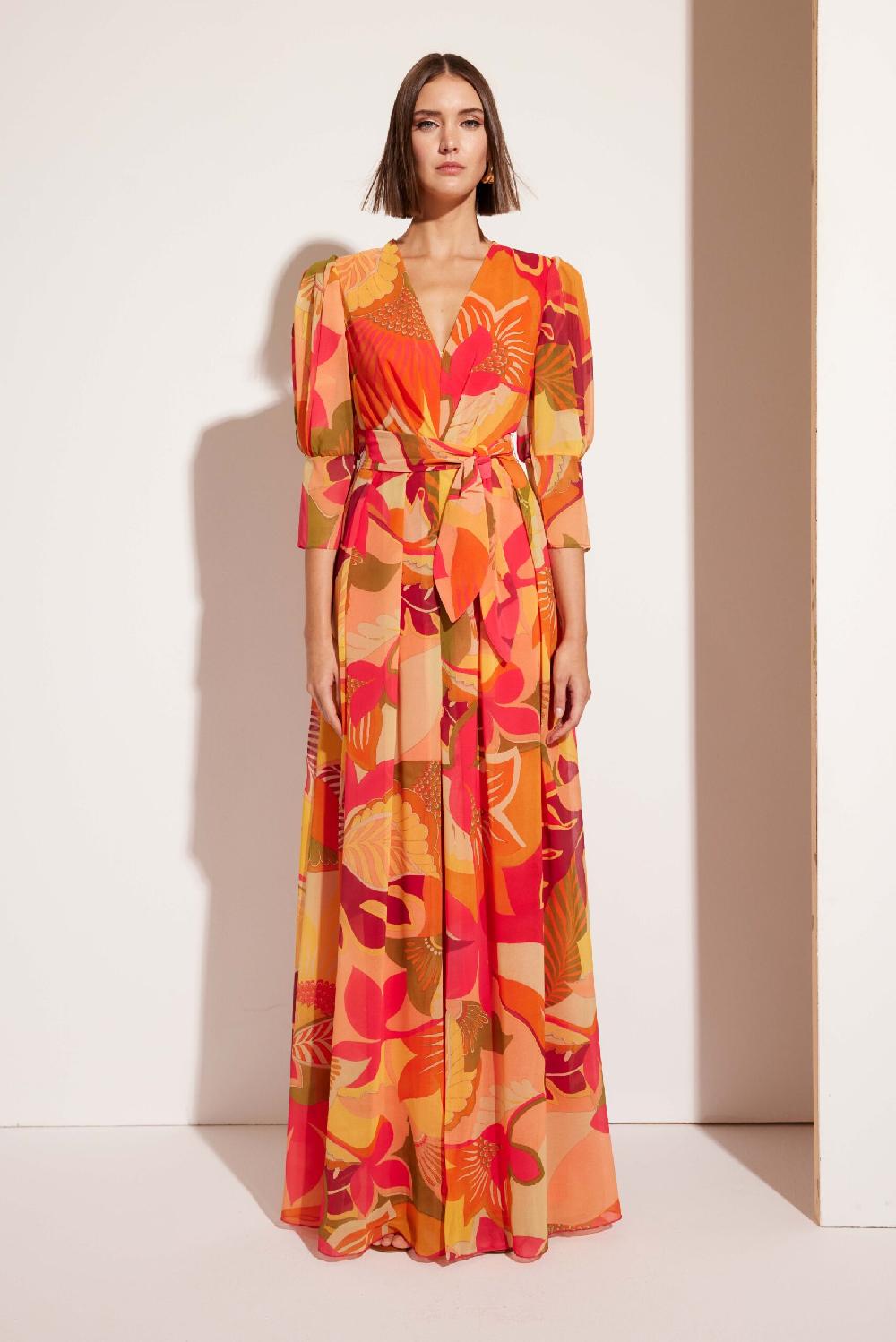 Carla ruiz Ref. 51630 Vestido largo cinturon Último día