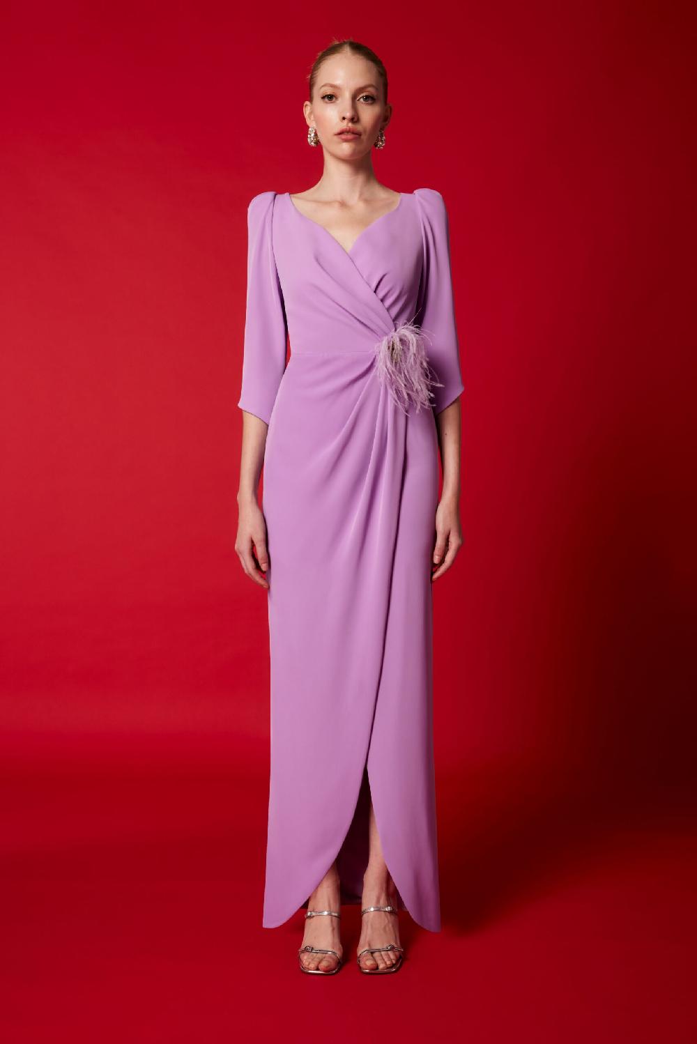 Carla ruiz Ref. 51604 Vestido madrina broche pl Promoción trimestral