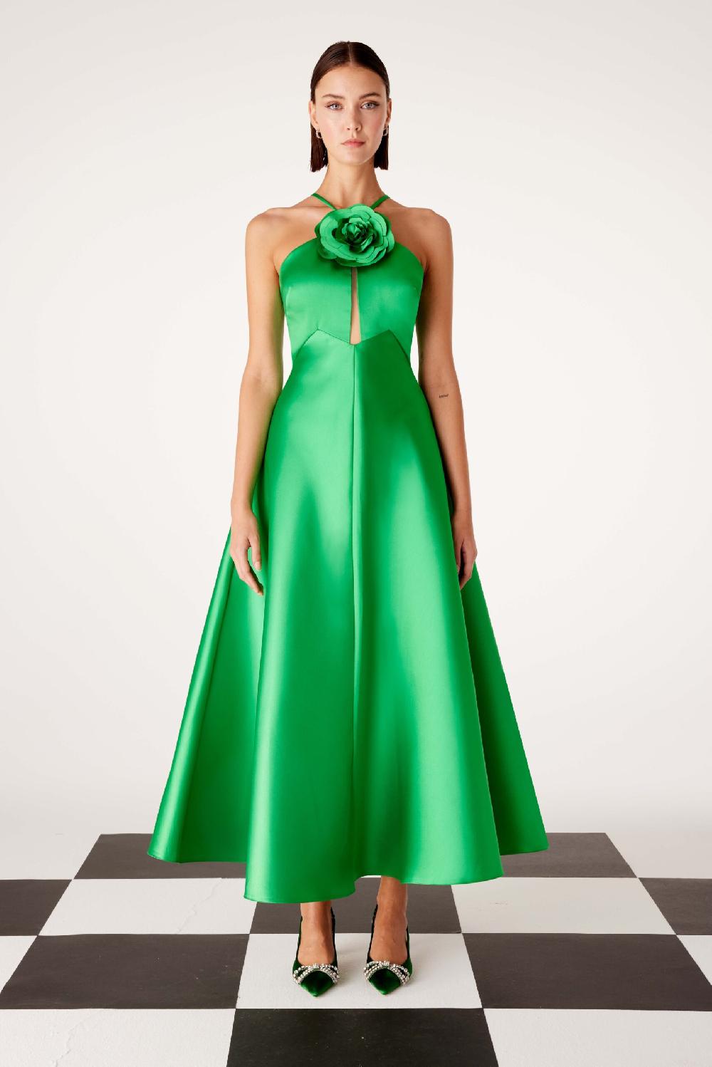 Carla ruiz Ref. 51534 Vestido c/cuello flor Solo queda un día
