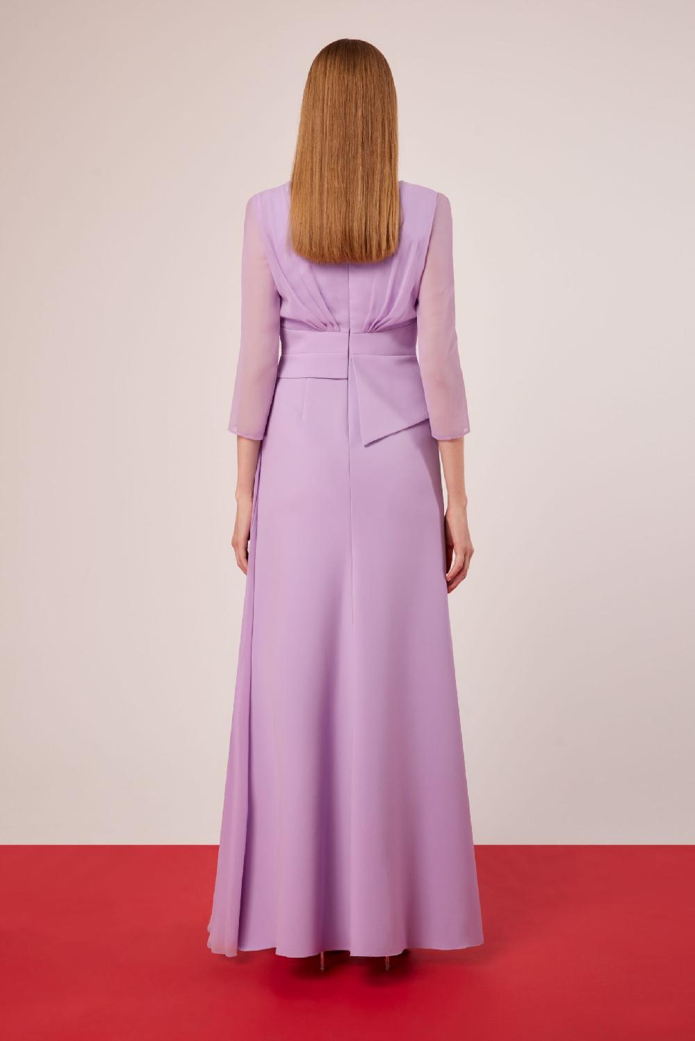 Carla ruiz Ref. 51506 Vestido madrina con gasa En línea