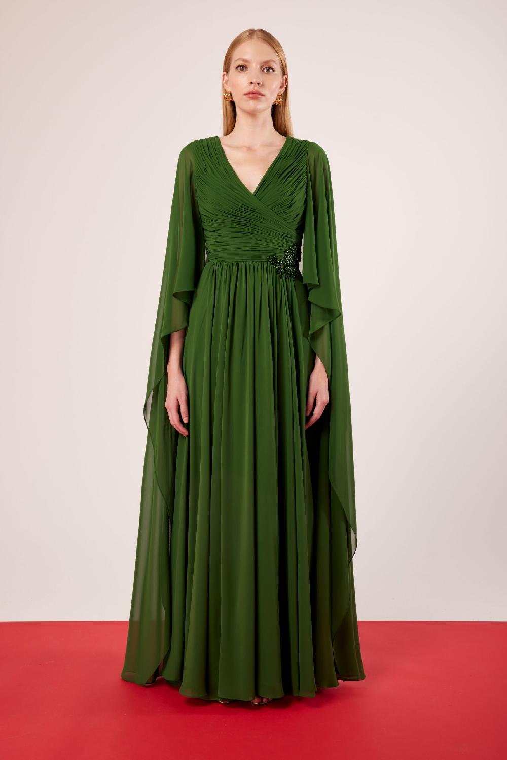 Carla ruiz Ref. 51525 Vestido madrina capa Rebajas
