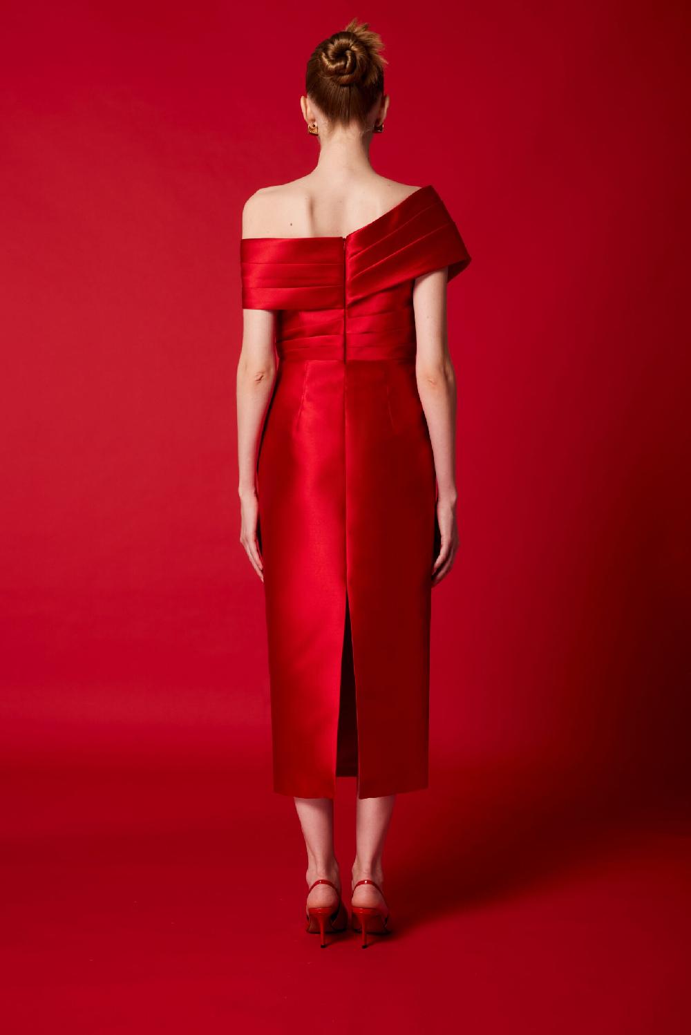 Carla ruiz Ref. 51530 Vestido midi cuello Rebajas baratas