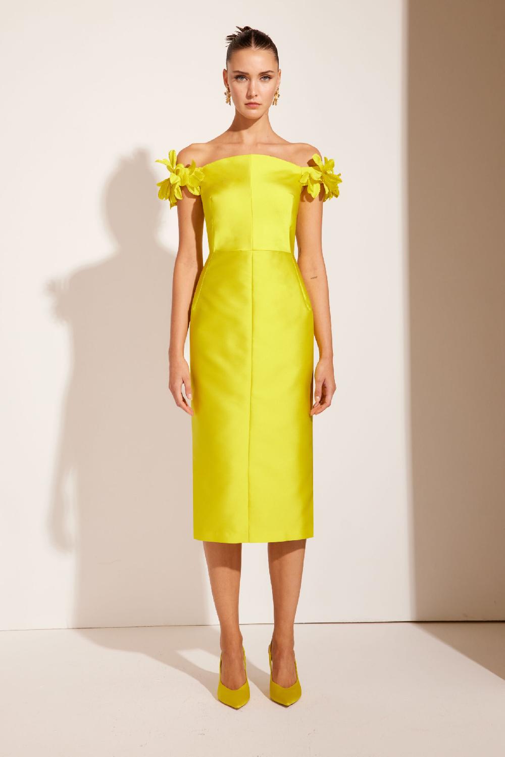 Carla ruiz Ref. 51529 Vestido midi flores Rebajas de fábrica