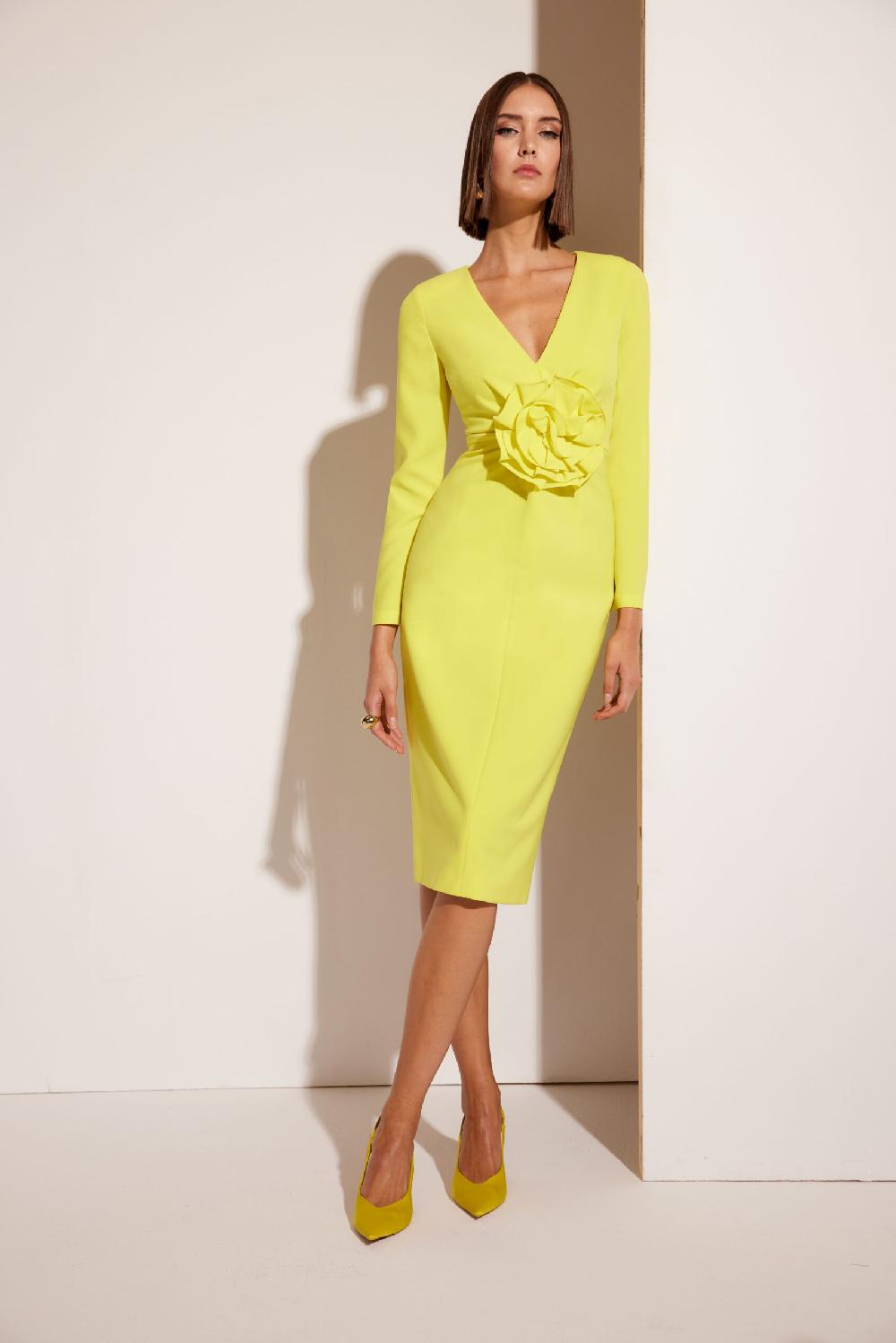 Carla ruiz Ref. 51513 Vestido flor centro