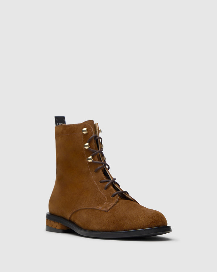 Castañer CASTAÑER | Tacón Cerrada Serraje CUERO BASQUI/186 – Castañer Rebajas online