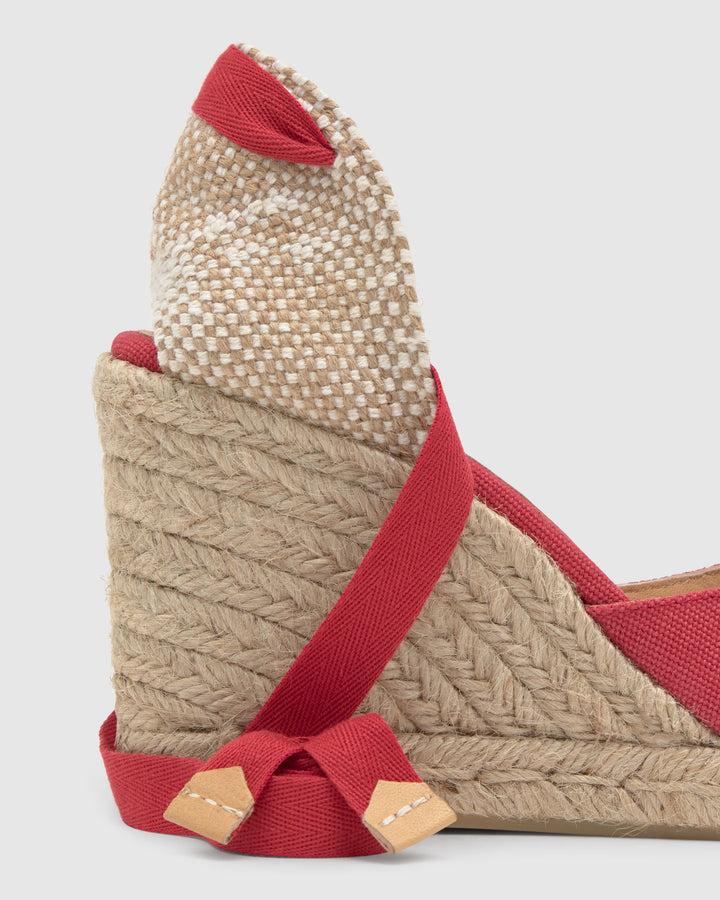 Castañer Calzado de Mujer estilo Pala Talon con Cuña de 9cm de altura | Castañer ÚLTIMAS EDICIONES