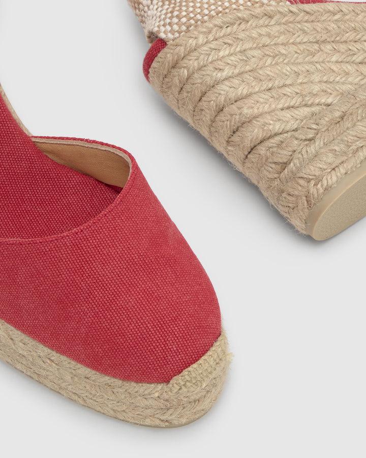 Castañer Calzado de Mujer estilo Pala Talon con Cuña de 11cm de altura | Castañer Devoluciones gratuitas