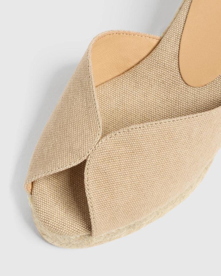 Castañer ALPARGATA BILINA SANDALIA SAND CUÑA MUJER | CASTAÑER – Castañer Tienda de fábrica