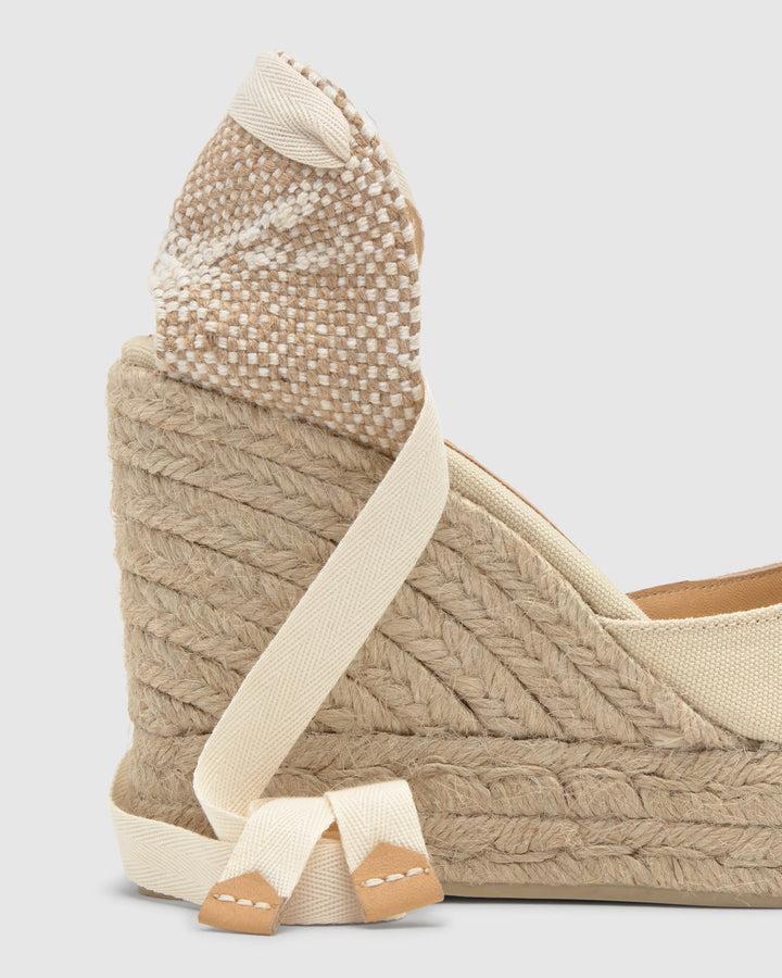 Castañer Calzado de Mujer estilo Pala Talon con Cuña de 11cm de altura | Castañer Ofertas especiales