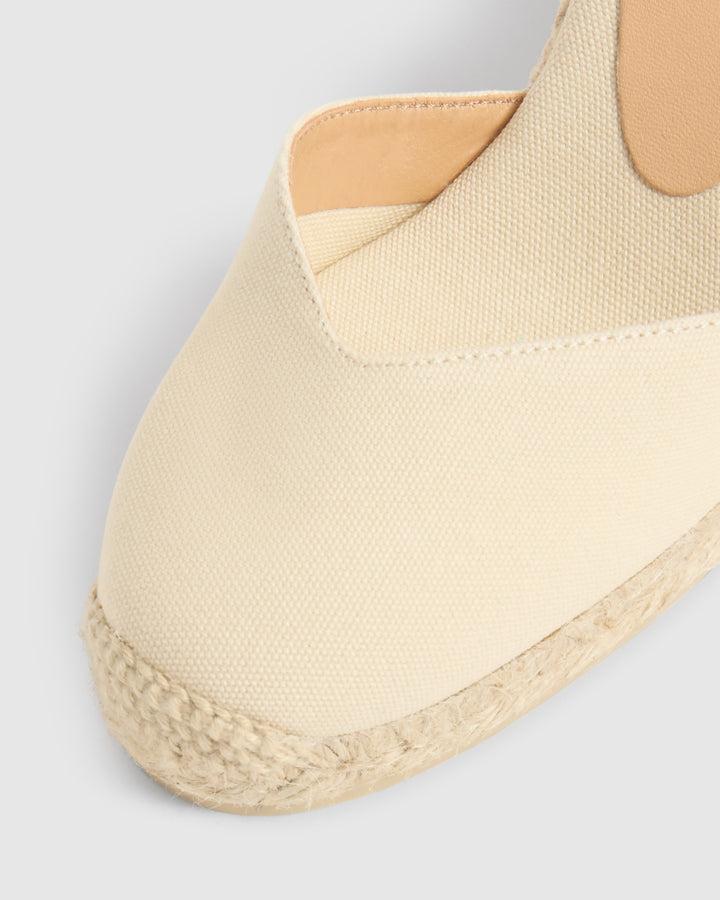Castañer CASTAÑER ALPARGATAS CUÑA CHIARA IVORY MUJER – Castañer Grandes ahorros