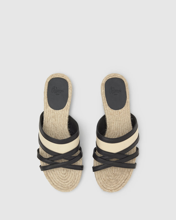 Castañer Alpargata de Mujer estilo Sandalia con Plana de 2cm de altura | Castañer Gran oferta