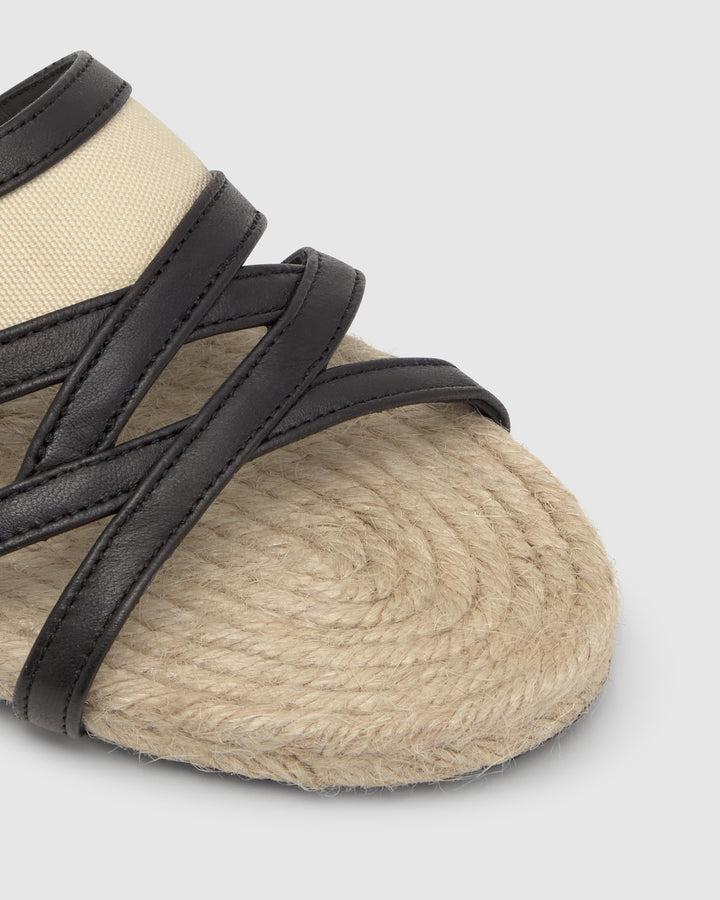 Castañer Alpargata de Mujer estilo Sandalia con Plana de 2cm de altura | Castañer Gran oferta