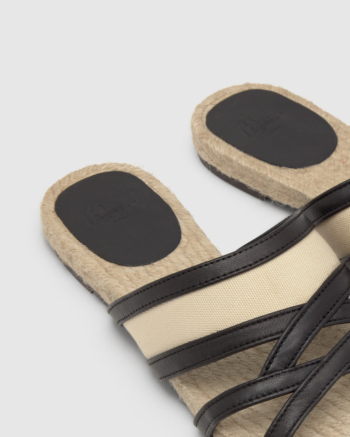 Castañer Alpargata de Mujer estilo Sandalia con Plana de 2cm de altura | Castañer Gran oferta