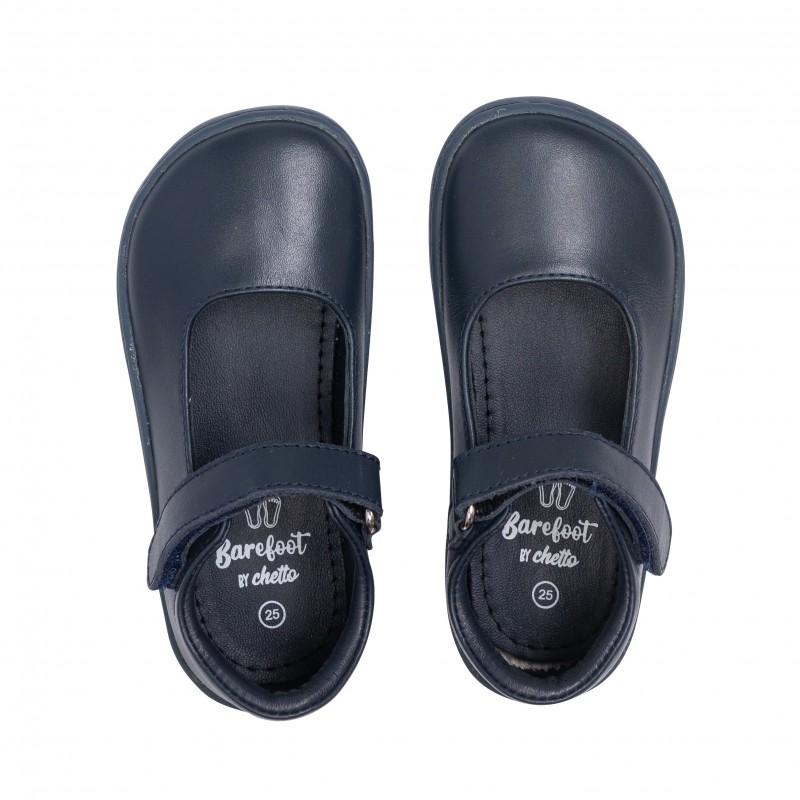 Chetto MERCEDES NIÑA PIEL - PUNTERA DE GOMA - BAREFOOT Ofertas de temporada