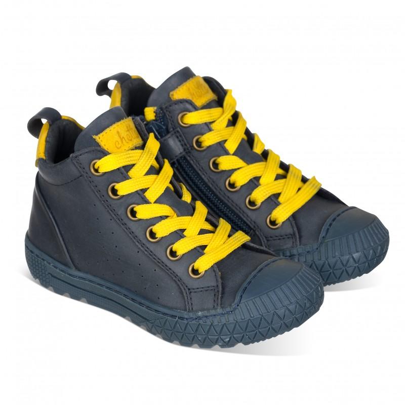 Chetto Botin de cordones en piel En oferta