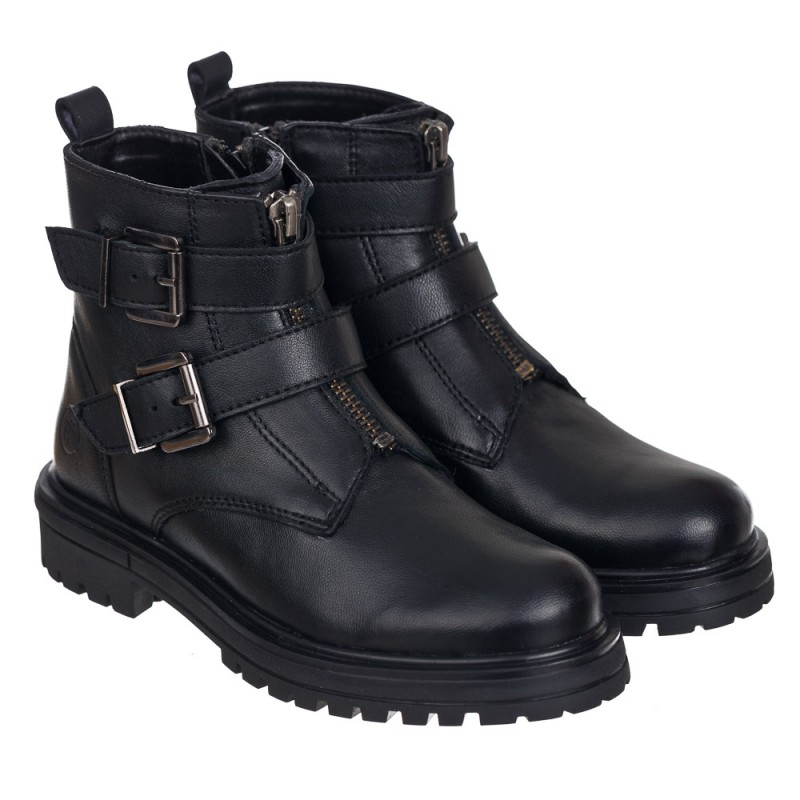 Chetto Botin con hebillas - tipo Motera Superdescuento