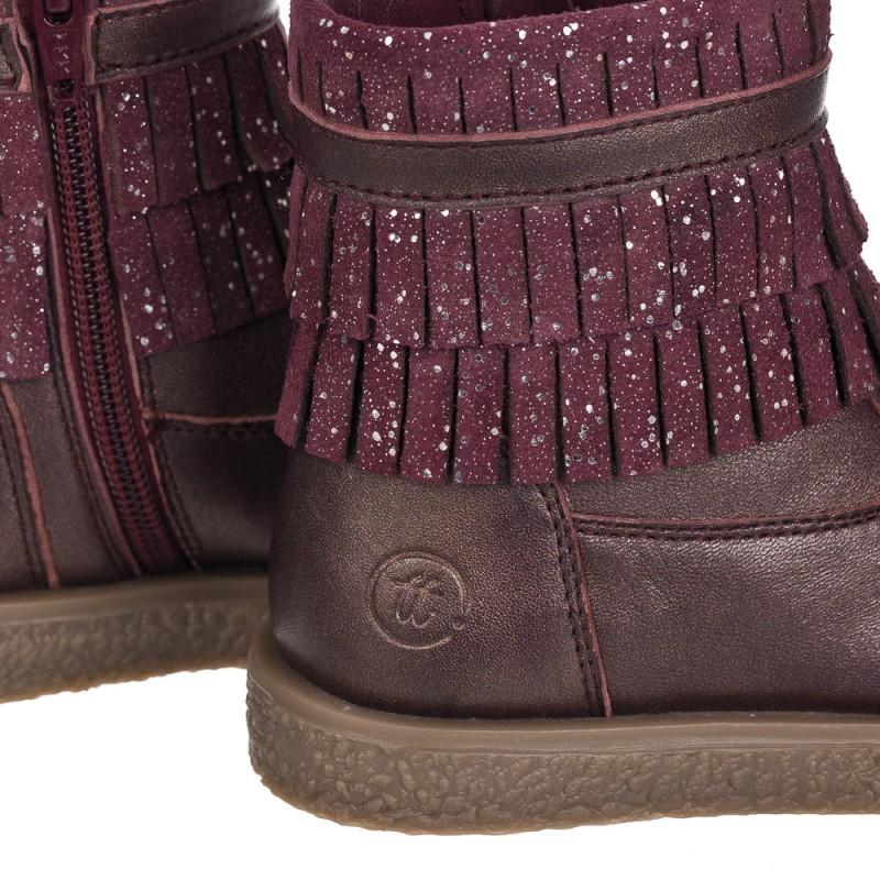 Chetto Botin flecos en piel Rebajas
