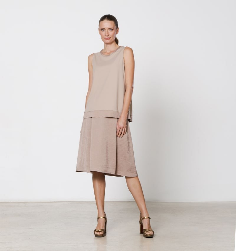 Chie mihara FALDA FELI NUDE Outlet