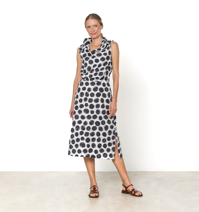 Chie mihara VESTIDO DAVITA BLANCO Y NEGRO Rebajas baratas