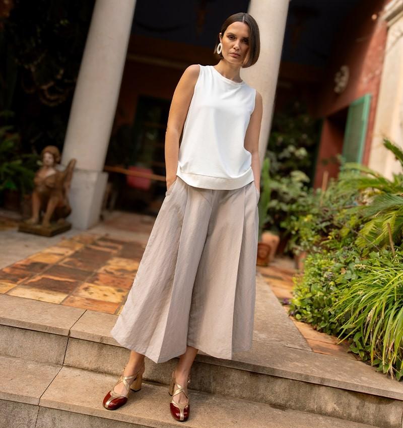 Chie mihara PANTALON PAMIRA NUDE Tienda