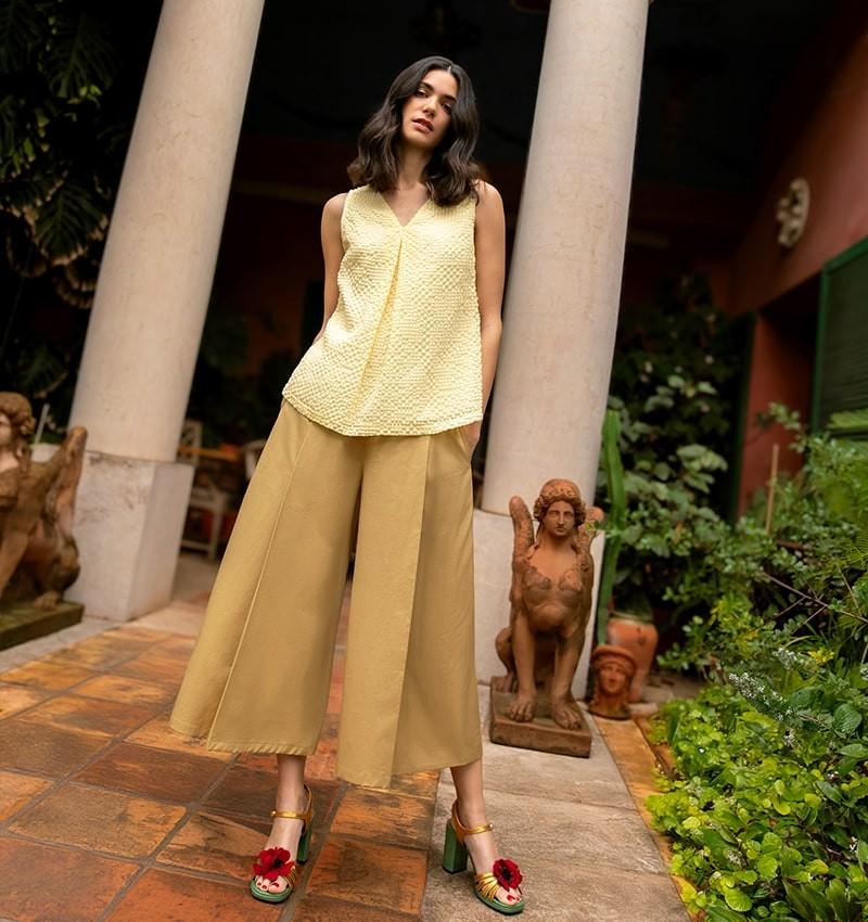 Chie mihara PANTALON PAMIRA BEIGE Rebajas online