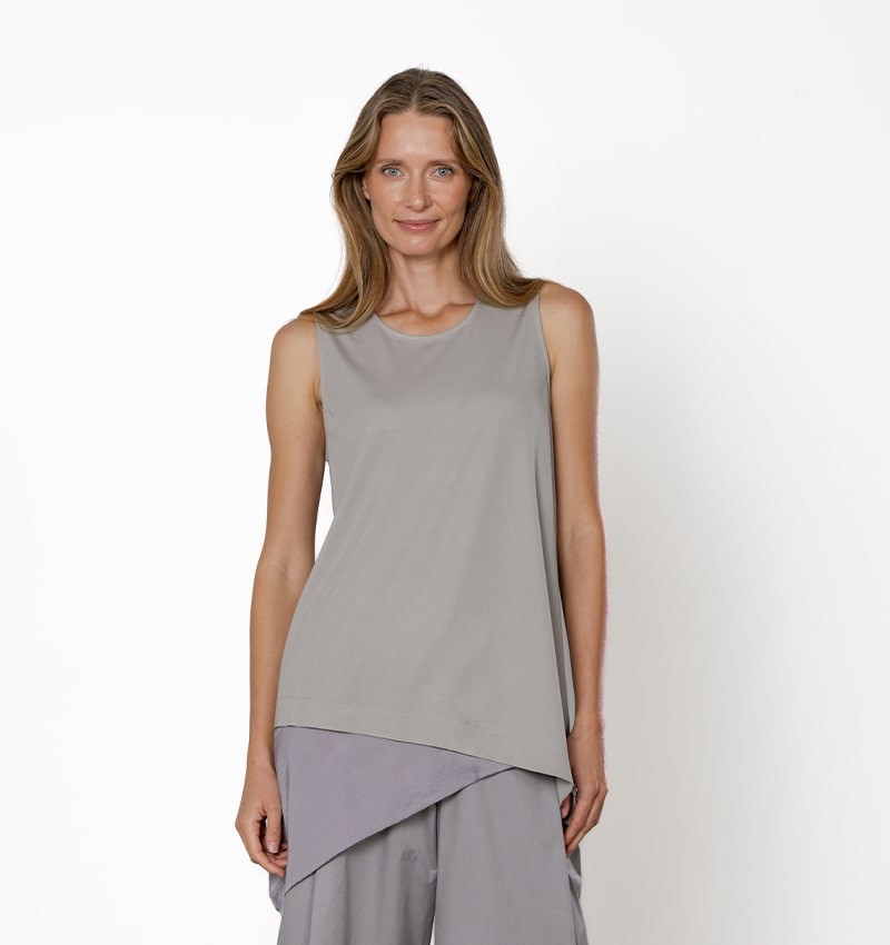 Chie mihara TOP TOYA GRIS Envío gratis