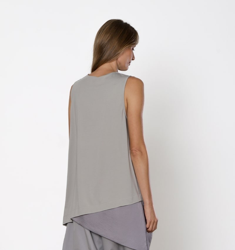 Chie mihara TOP TOYA GRIS Envío gratis