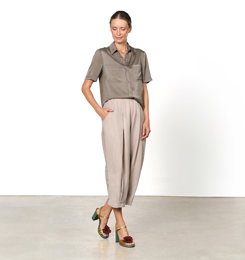 Chie mihara PANTALON PERLA NUDE Precio de fábrica