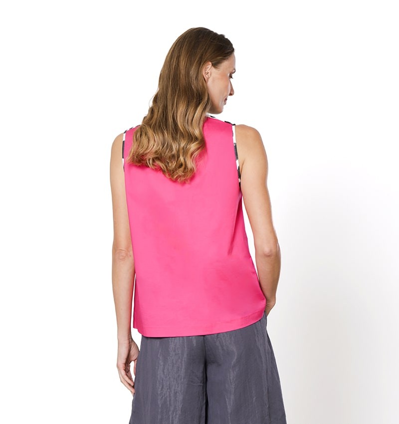 Chie mihara TOP TALA FUCSIA Grandes descuentos