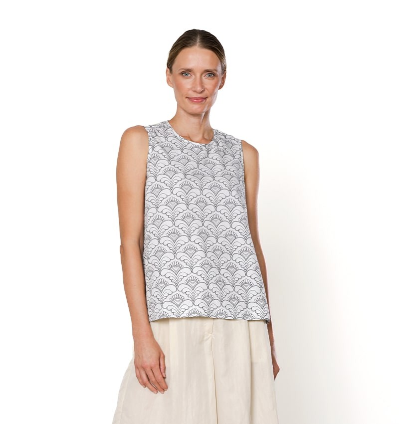 Chie mihara TOP TALA LIME Tienda de fábrica