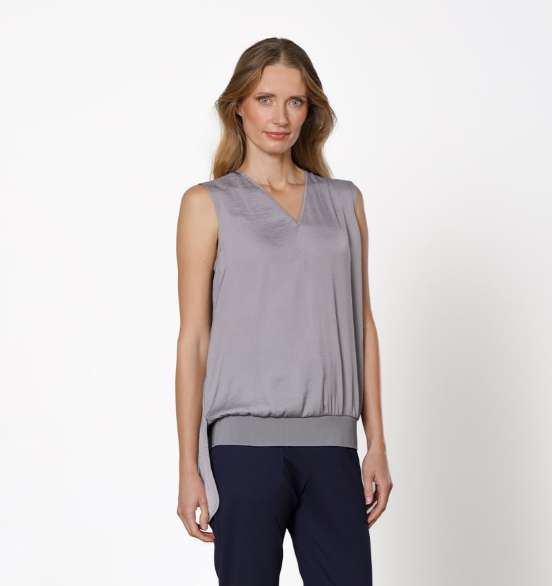 Chie mihara TOP TISHA GRIS Oferta exclusiva