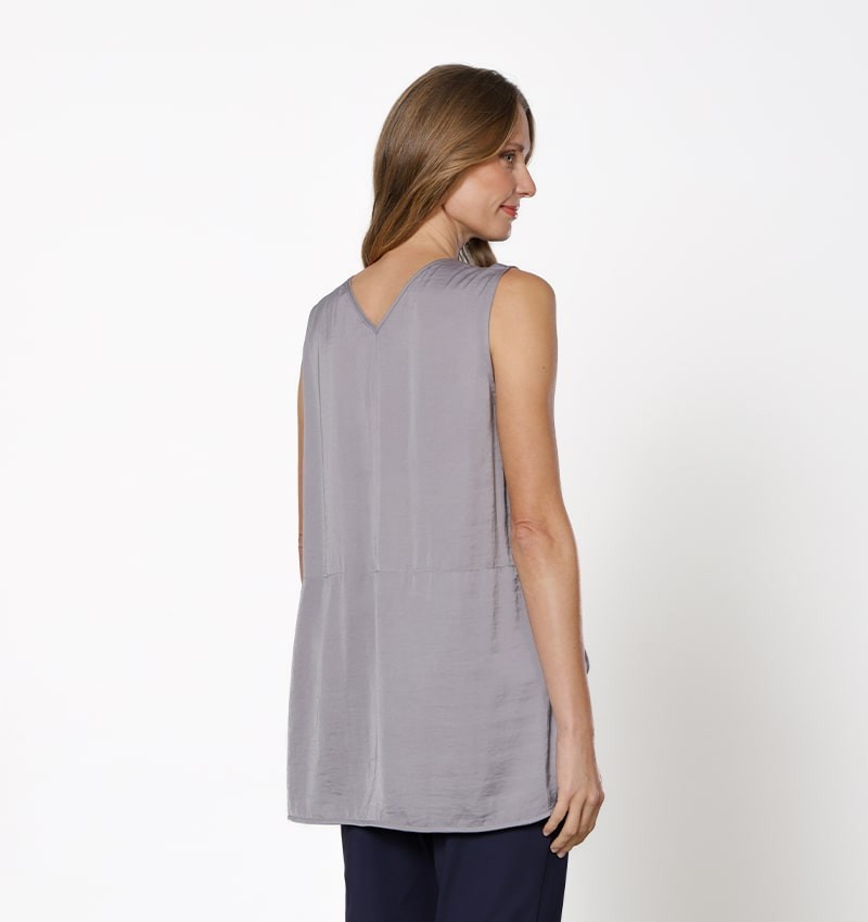 Chie mihara TOP TISHA GRIS Oferta exclusiva