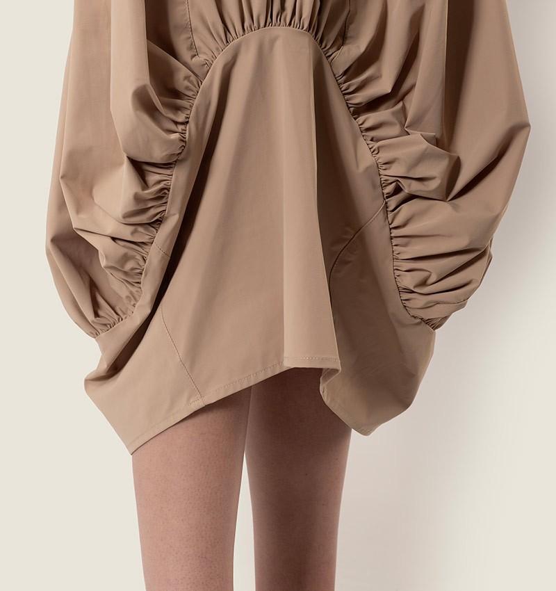 Chie mihara FALDA SKIM MARRON CLARO Venta caliente