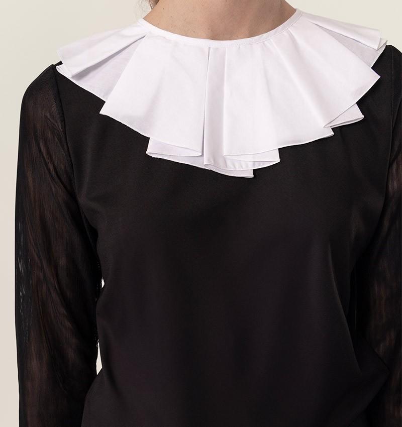 Chie mihara TOP BILONGA BLANCO Y NEGRO Rebajas baratas