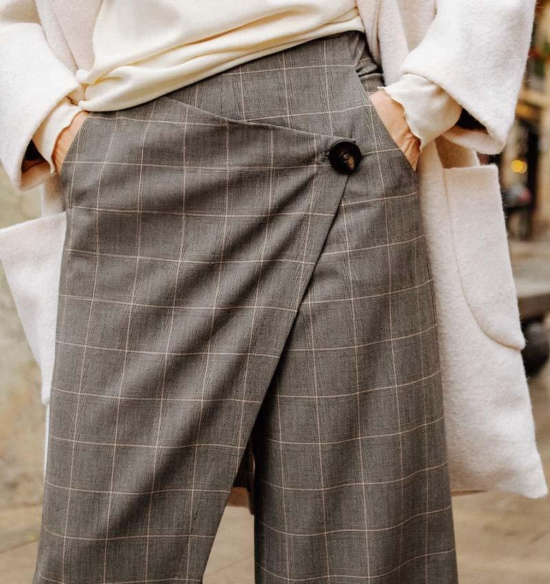 Chie mihara PANTALON PAMELA CUADROS Rebajas top
