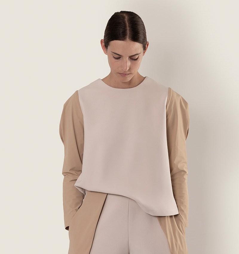 Chie mihara TOP BARLO BLANCO Envío gratis