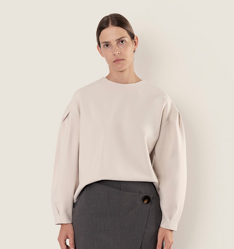 Chie mihara TOP BELINDA BLANCO Oferta especial