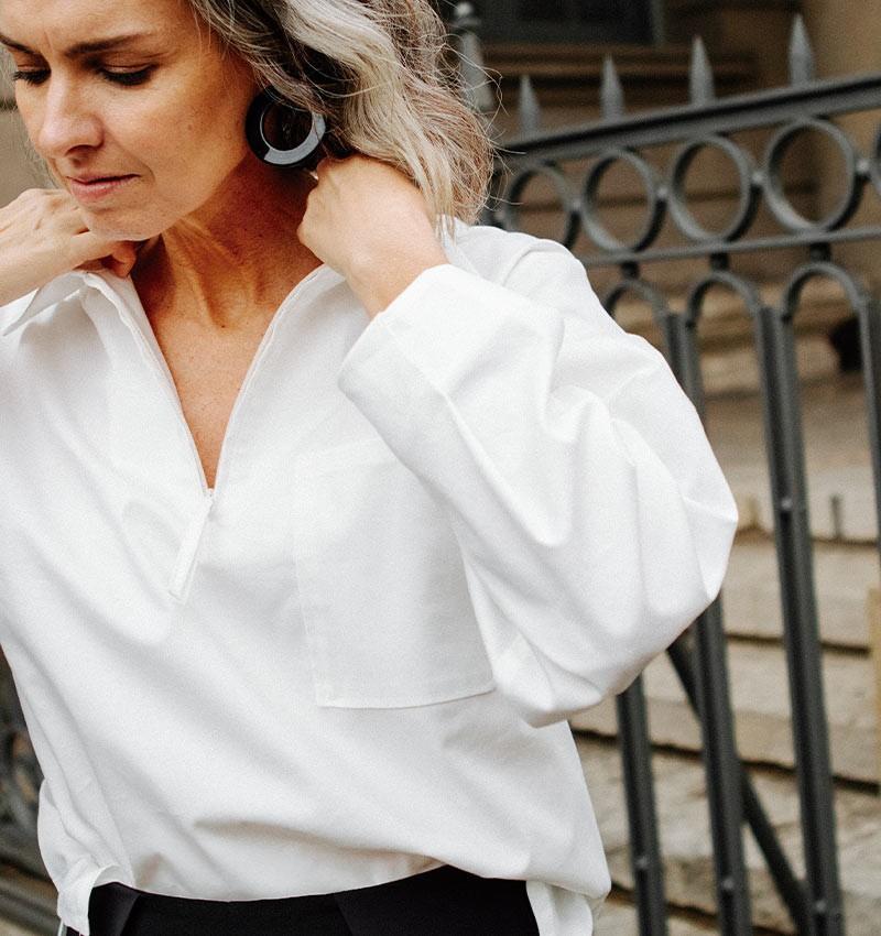 Chie mihara CAMISA BLANCHE BLANCO Precio de fábrica