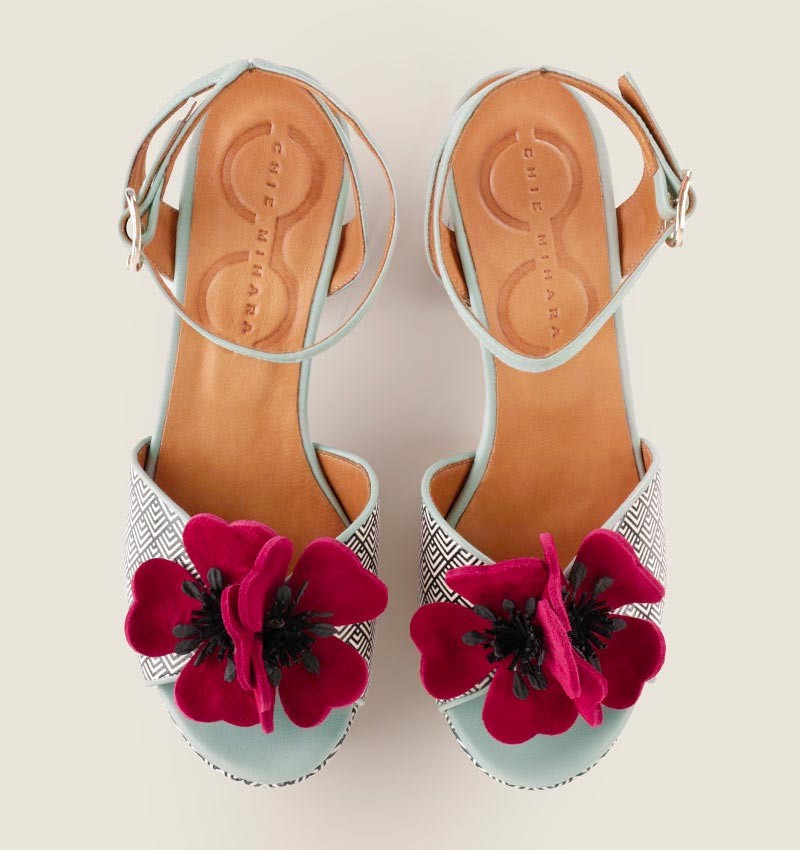Chie mihara KASKI LIGHT BLUE Oferta especial de fábrica