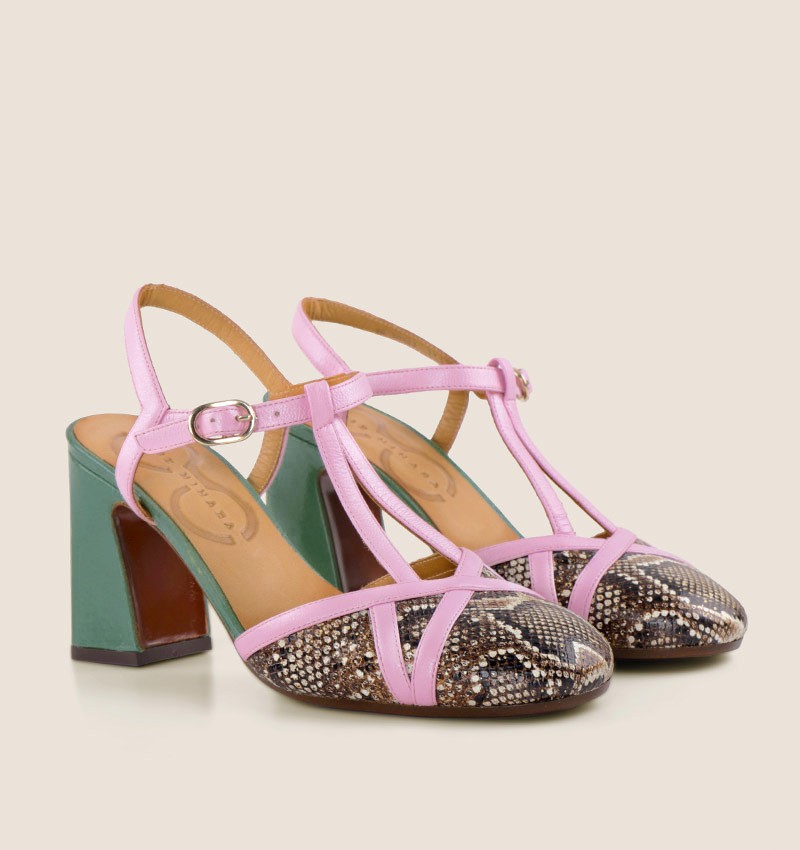 Chie mihara MEIGA PINK Grandes descuentos
