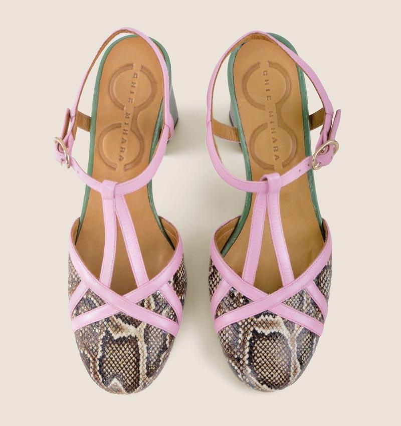 Chie mihara MEIGA PINK Grandes descuentos