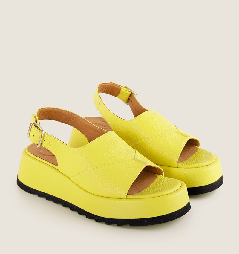 Chie mihara IBANY YELLOW Precio ultrabajo